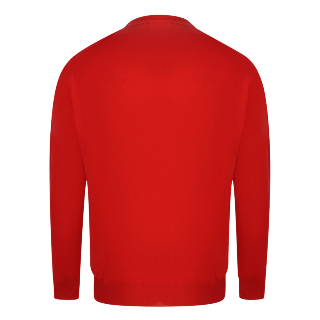 Aquascutum Mens Sweater 2028 8A801201 Red