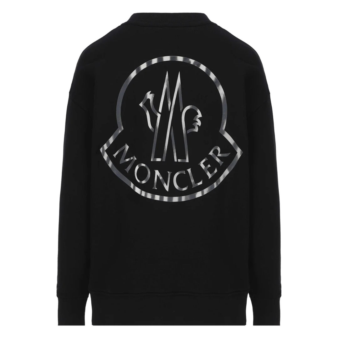 Moncler Womens 8G00031809Kx 999 Sweatshirt Black