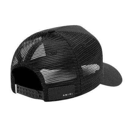 Amiri Branded Logo Black Hat One Size