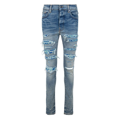 Amiri Mens Jeans MDS063 408 Blue