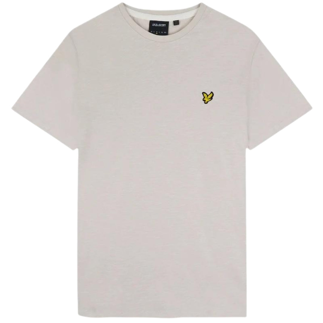 Lyle & Scott Slub Plain Cream T-Shirt