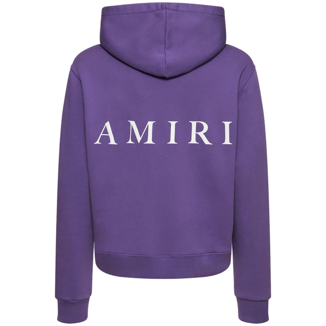 Amiri MA Logo Purple Hoodie