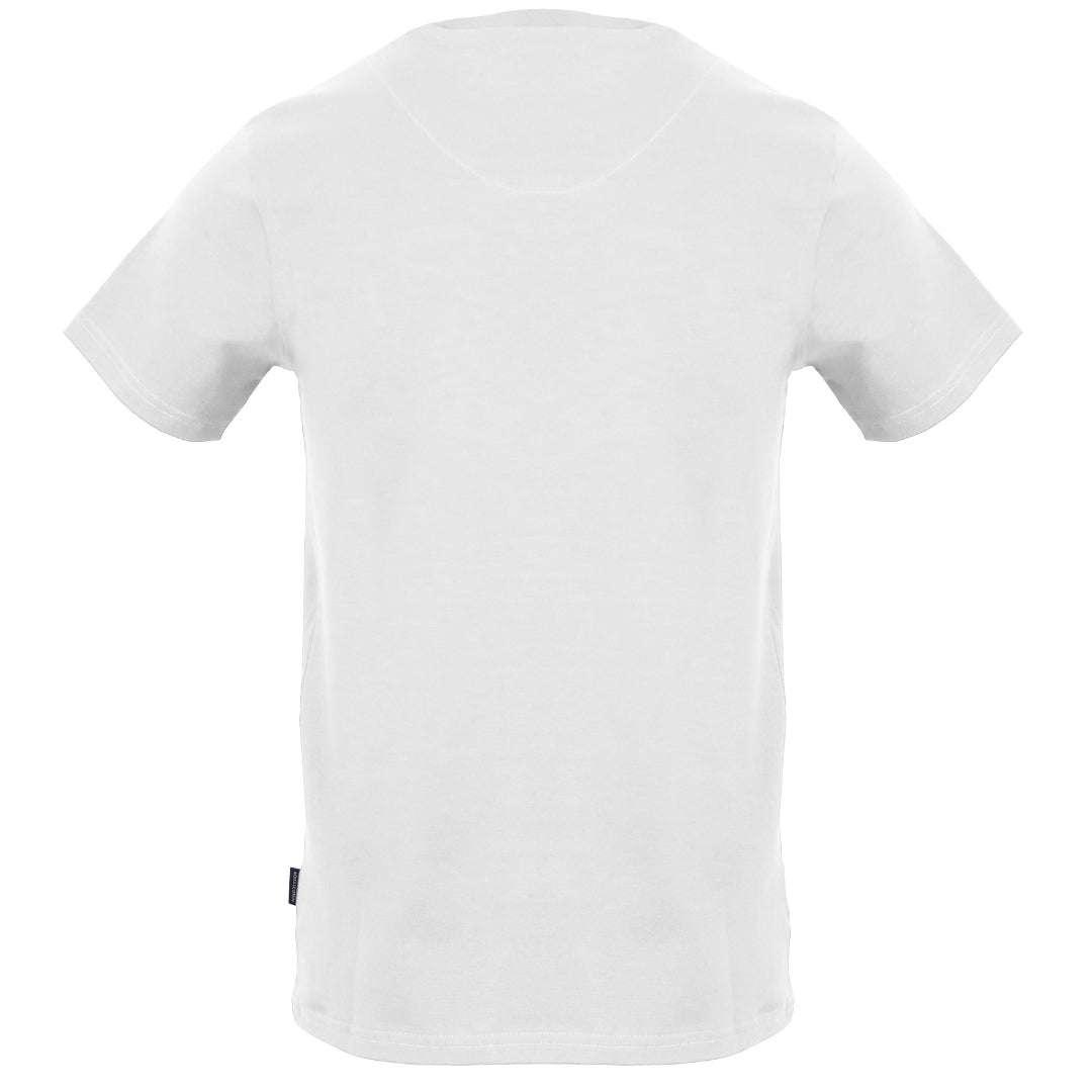 Aquascutum Small London Circle Logo White T-Shirt S