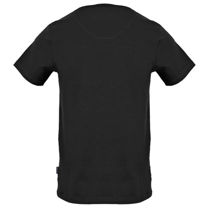 Aquascutum Small London Circle Logo Black T-Shirt S