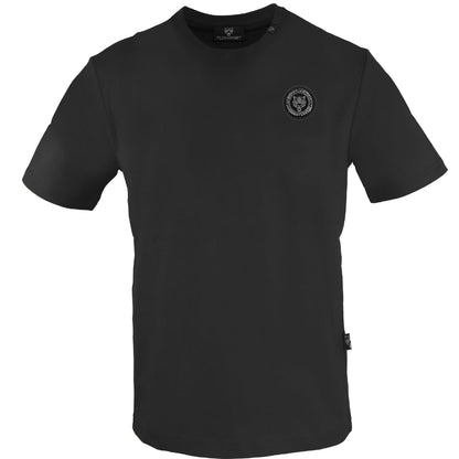 Plein Sport Small Circle Chest Logo Black T-Shirt S