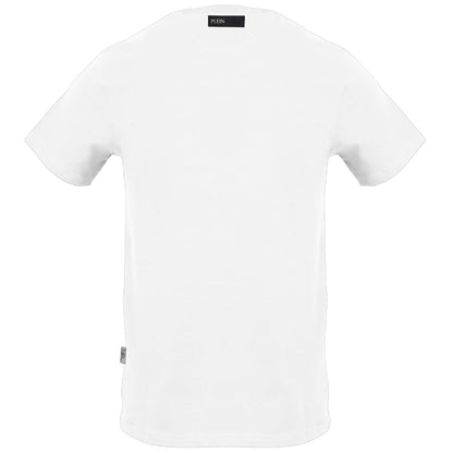 Plein Sport Panel Logo White T-Shirt S