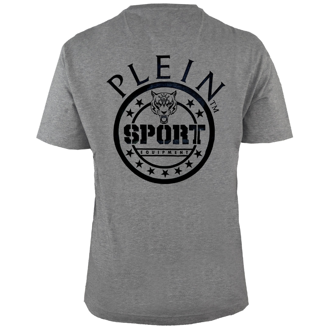 Plein Sport Circle Logo On Back Grey T-Shirt S