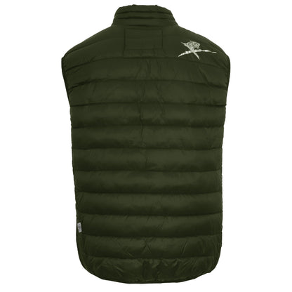 Plein Sport Patch Logo Green Gilet Jacket S