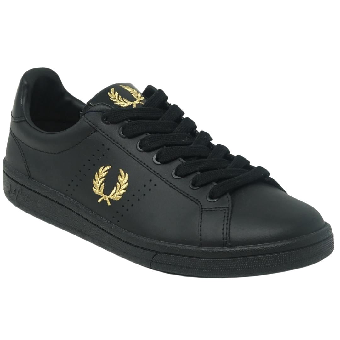 Fred Perry Mens B4290 220 Trainers Black