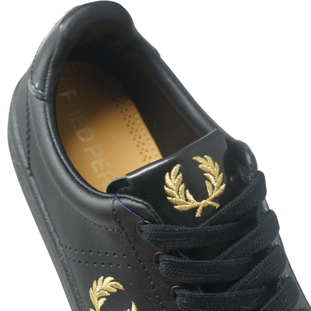 Fred Perry Mens B1251 102 Trainers Black - Style Centre Wholesale