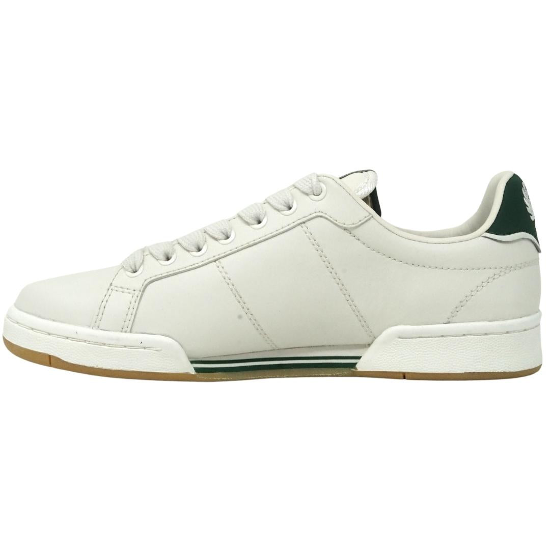 Fred Perry B6202 254 B722 White Leather Trainers