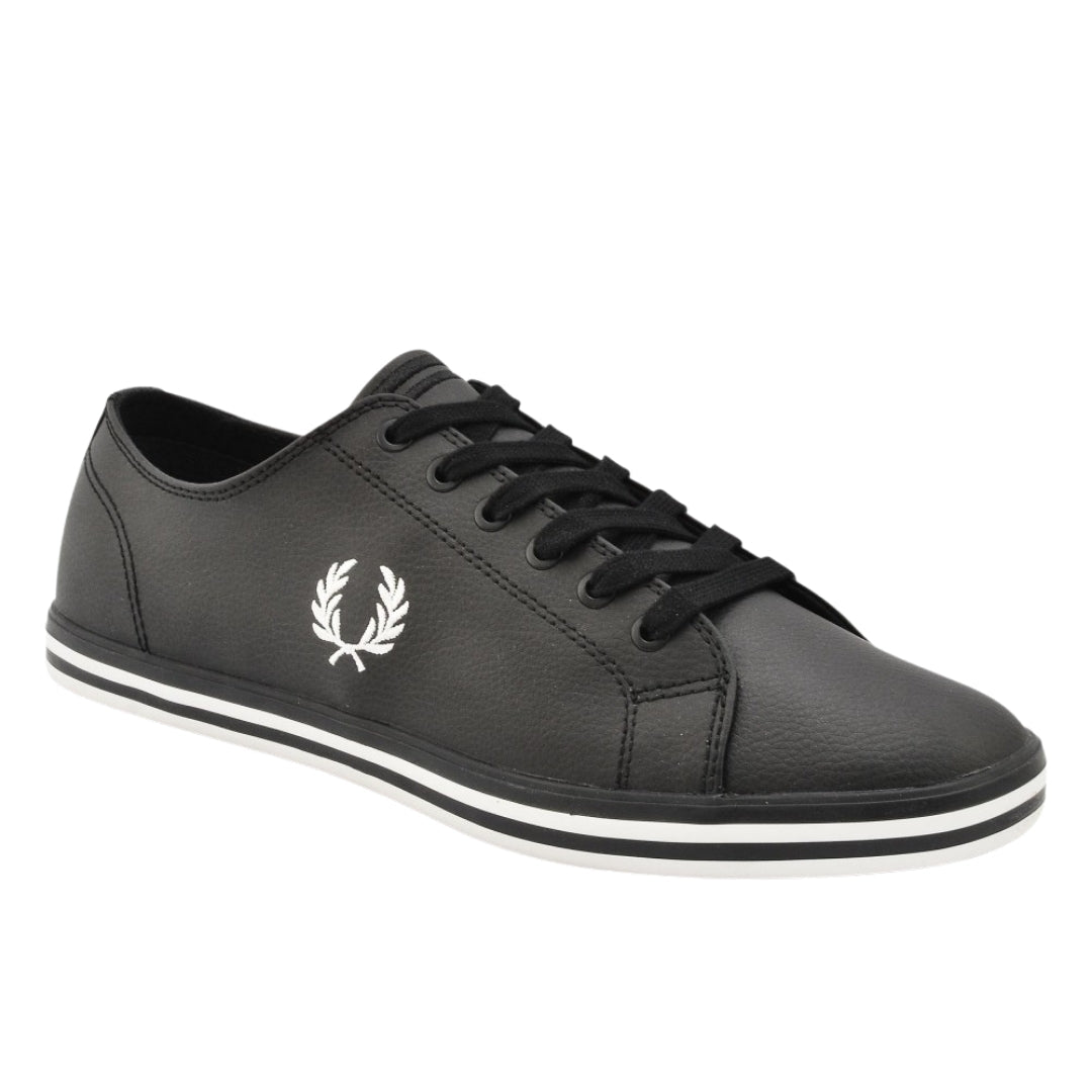 Fred Perry Mens B7163 184 Trainers Black