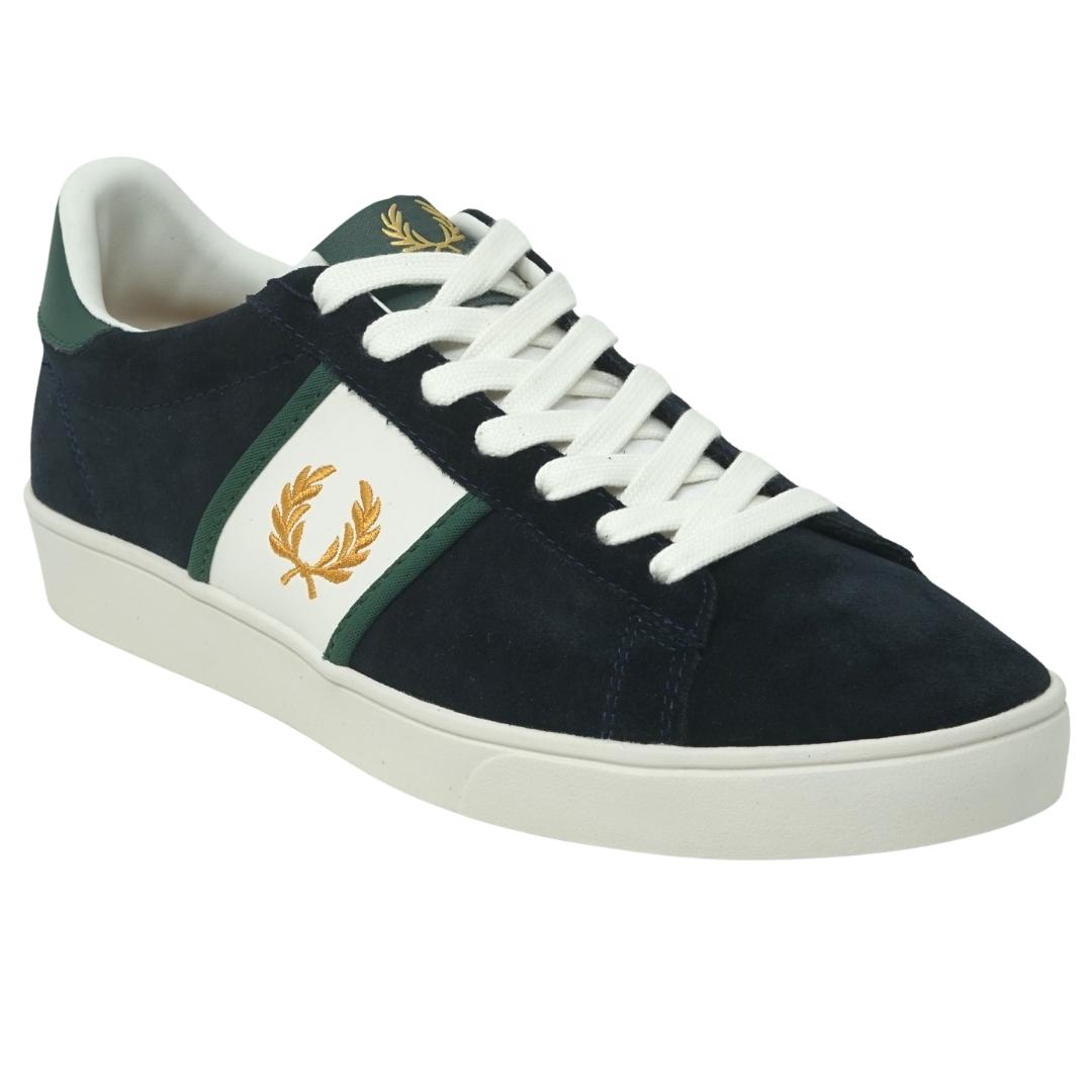 Fred Perry Mens B9156 608 Trainers Blue