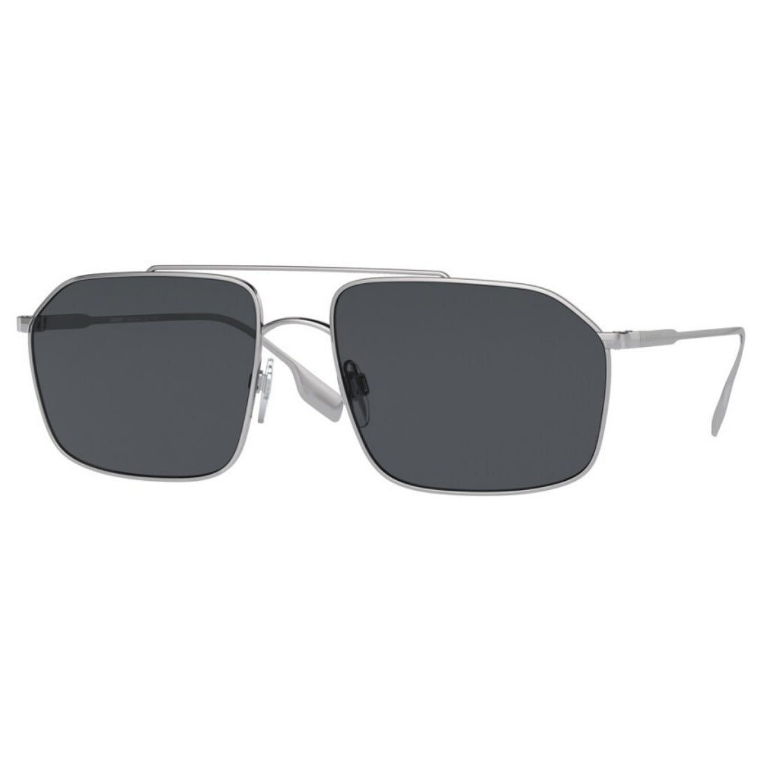 Burberry Be3130 100587 Mens Sunglasses Silver