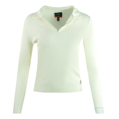 Parajumpers Womens Caris 0748 Polo Shirt Cream