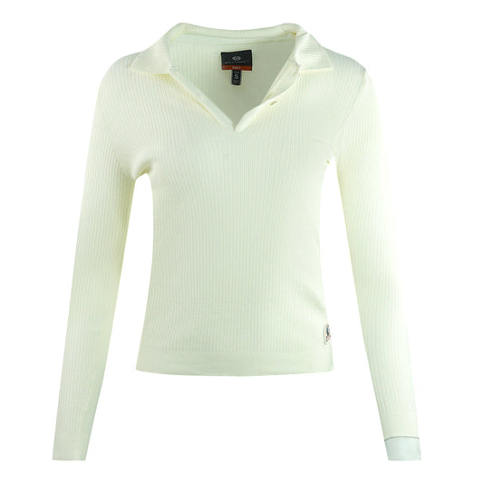 Parajumpers Womens Caris 0748 Polo Shirt Cream