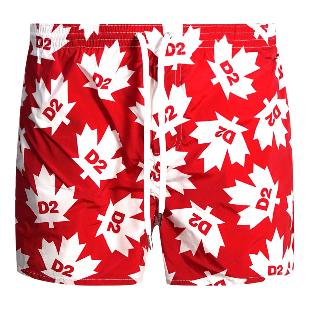 Dsquared2 Mens D7B644080.64850 Swim Shorts Red