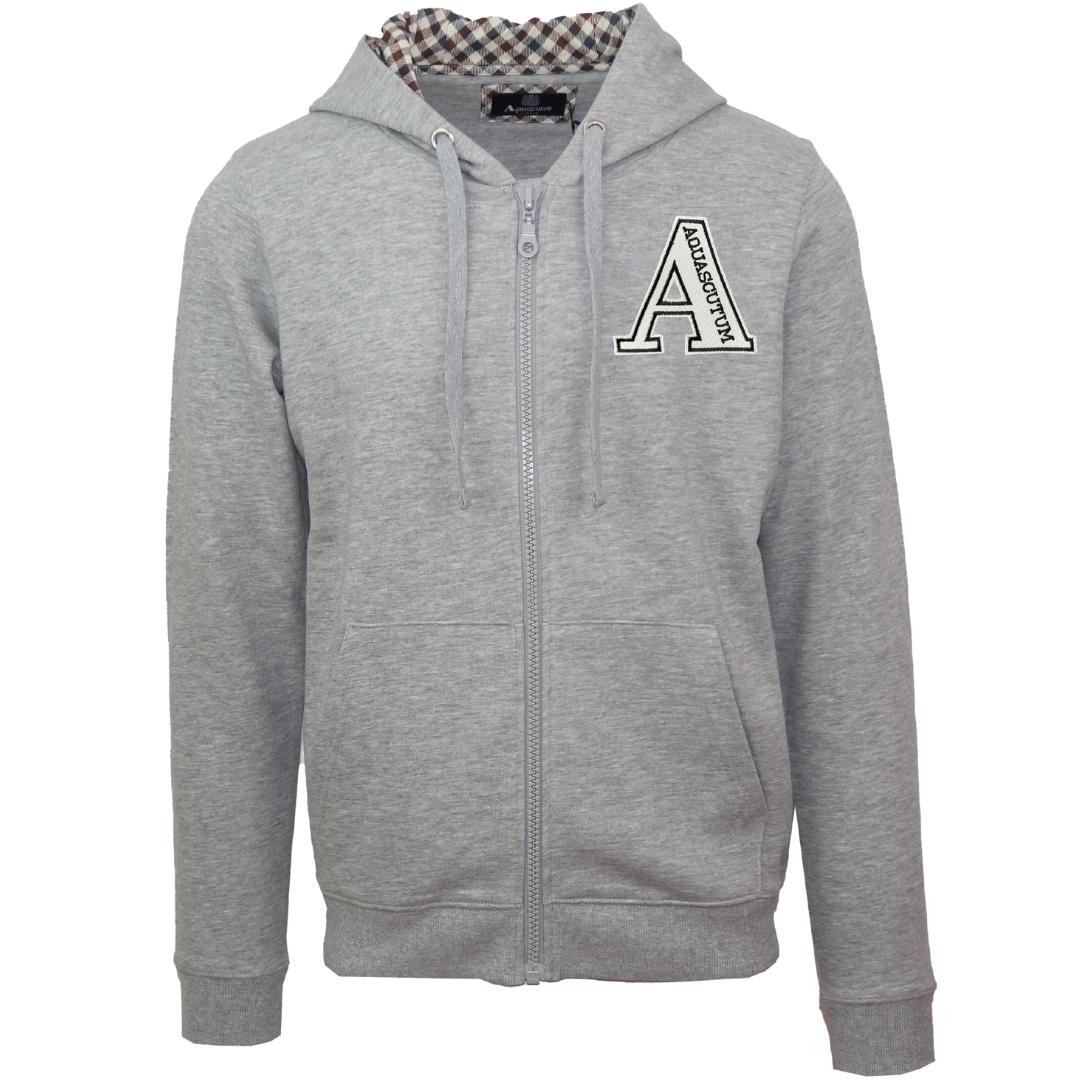 Aquascutum Mens Fcz923 94 Sweater Grey