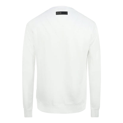 Philipp Plein Sport Mens Fips211 01 Sweatshirt White