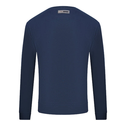 Philipp Plein Sport Mens Sweatshirt Fips211 85 Navy Blue