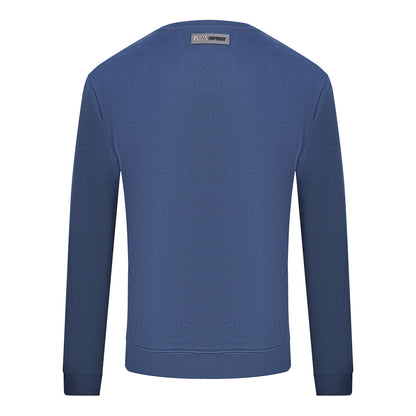 Philipp Plein Sport Mens Fips211 85 Sweatshirt Navy Blue