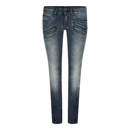 Balmain Womens Fp5359Ji363 Jeans Blue