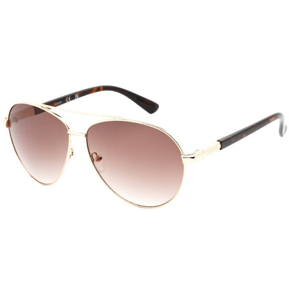 Guess Mens Gf0221 32F Sunglasses Gold