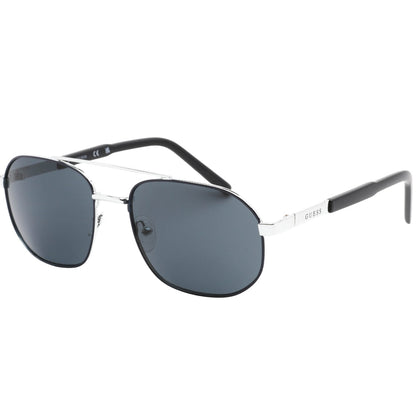 Guess Mens Gf0250 90A Sunglasses Silver