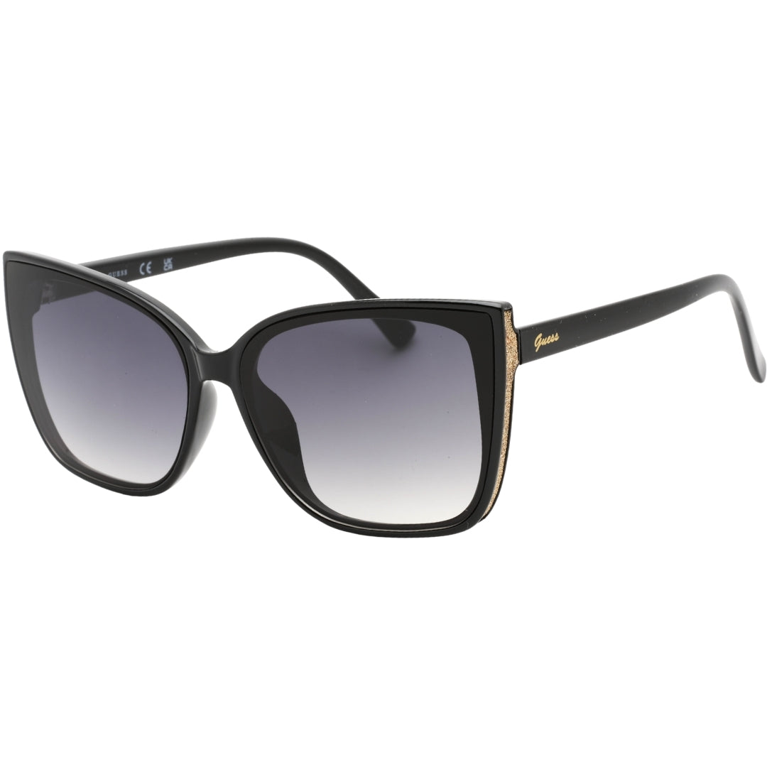 Guess Womens Gf0412 01B Sunglasses Black - Style Centre Wholesale