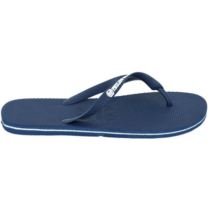 Philipp Plein Mens Imps904 85N Flip Flops Navy