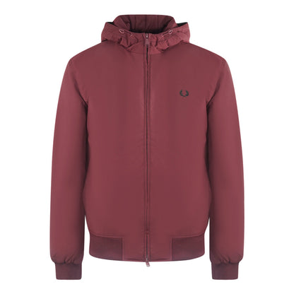 Fred Perry Mens J4591 597 Jacket Burgundy