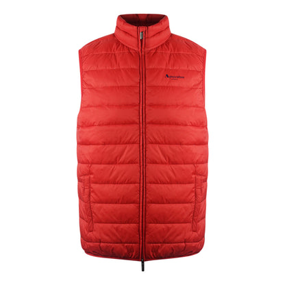 Aquascutum Mens Jk002 13 Gilet Red