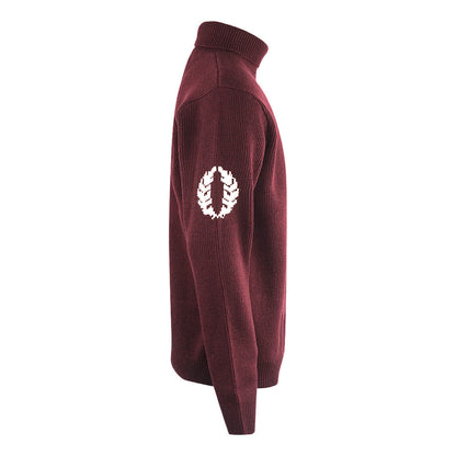 Fred Perry Mens K4561 597 Sweatshirt Burgundy