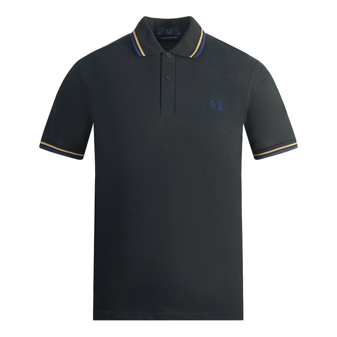 Fred Perry Mens Polo Shirt M12 N56 Black