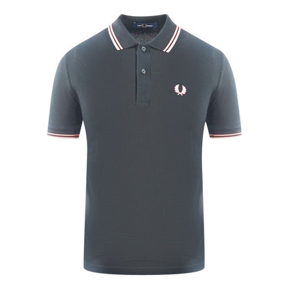 Fred Perry Mens M3600 P75 Polo Shirt Black