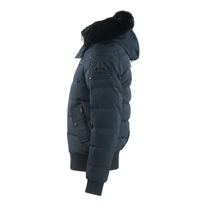 Moose Knuckles Womens M39Lb015 472 Jacket Navy Blue