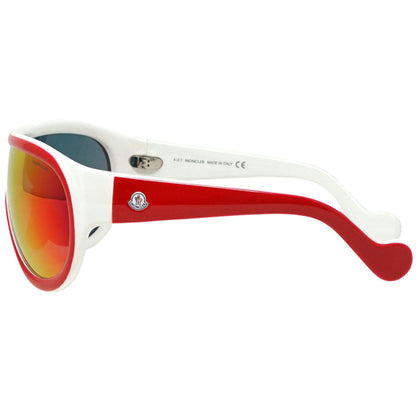 Moncler Ml0047 68C 00 Mens Sunglasses White