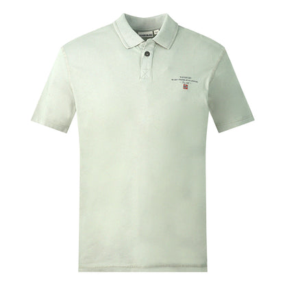 Napapijri Mens Polo Shirt Np0A4F9P7971 Light Grey