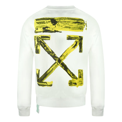 Off White Mens Omba025F19E300100160 Jumper White