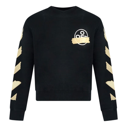 Off White Mens Omba025R20E30002 Jumper Black