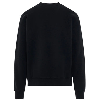 Off White Mens Omba054F23Fle0011001 Sweatshirt Black