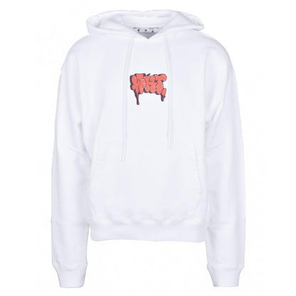 Off White Mens Hoodie Ombb037R21Fle0060125 White