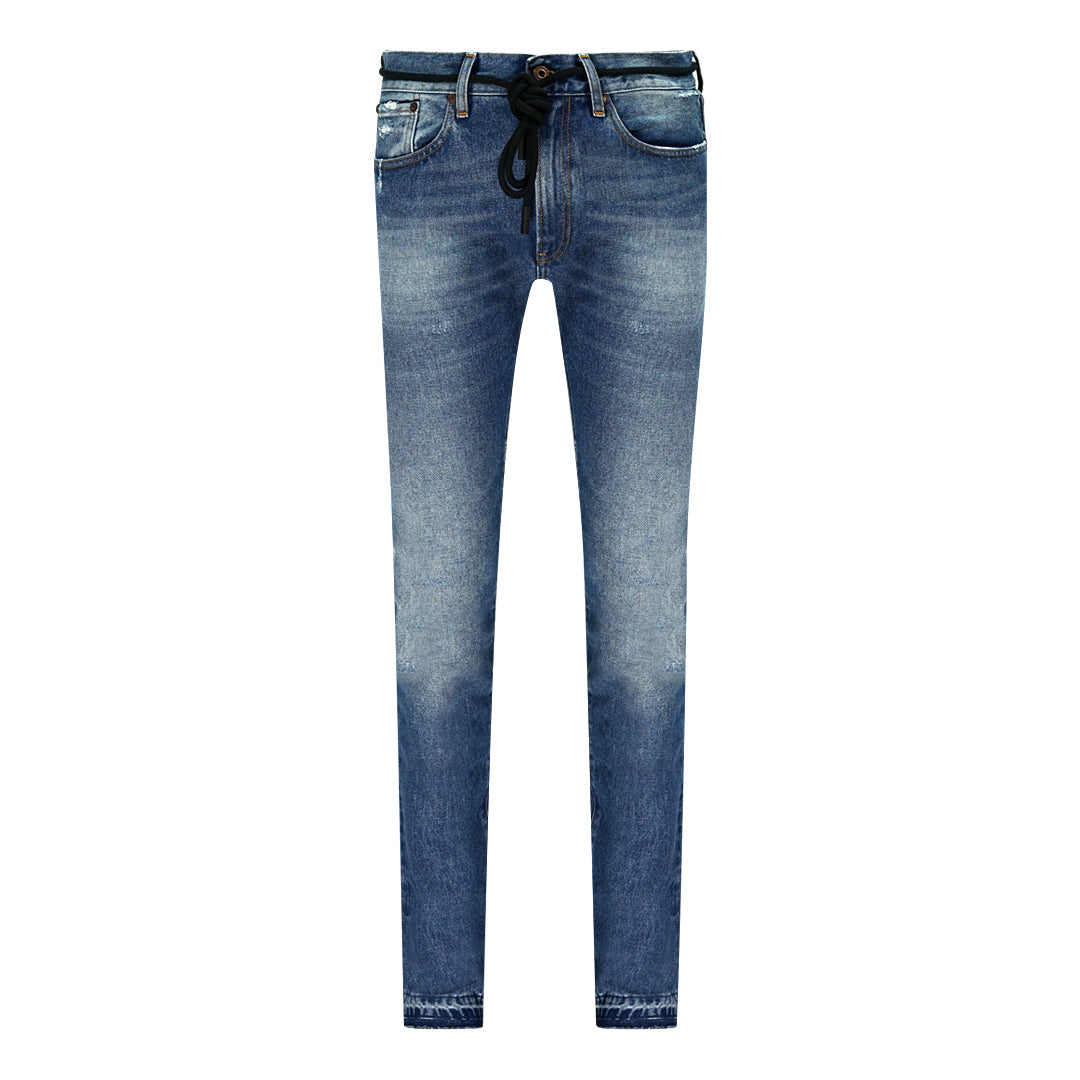 Off White Mens Omce015F171490687332 Jeans Blue