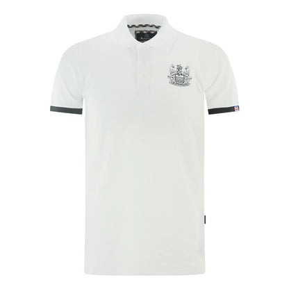 Aquascutum Mens P00223 01 Polo Shirt White