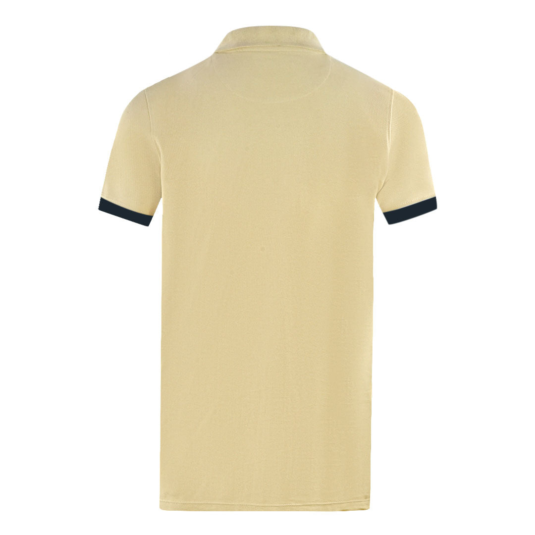 Aquascutum Mens P00223 12 Polo Shirt Beige