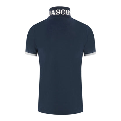 Aquascutum Mens P00223 85 Polo Shirt Navy