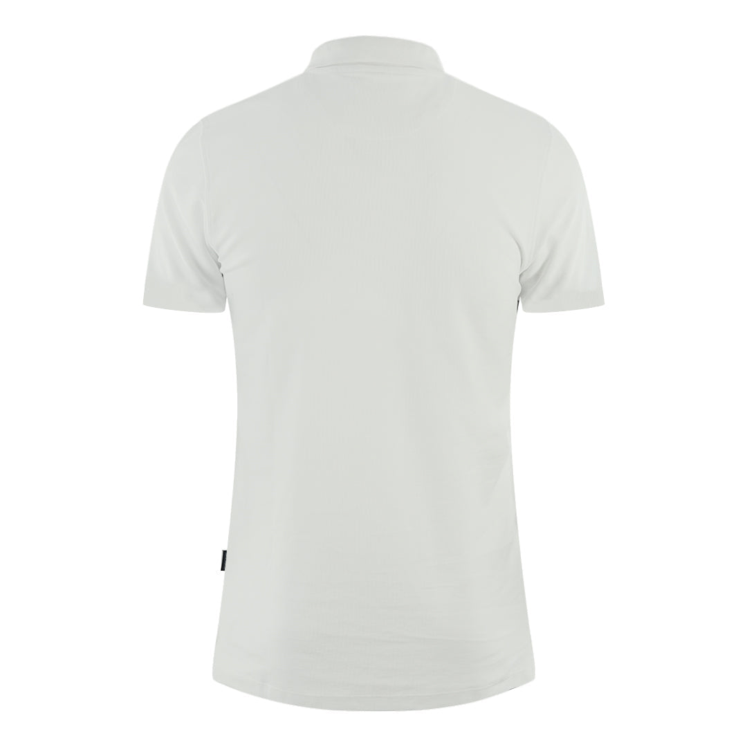 Aquascutum Mens P00423 01 Polo Shirt White