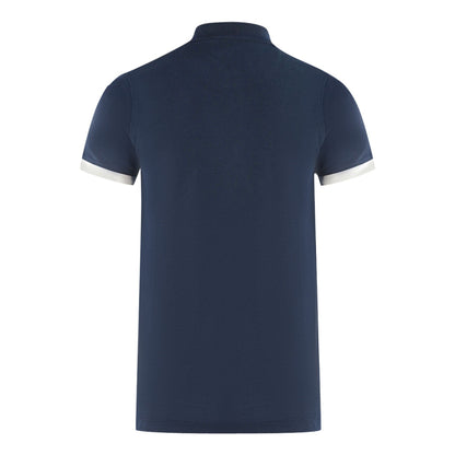 Aquascutum Mens P00523 85 Polo Shirt Navy