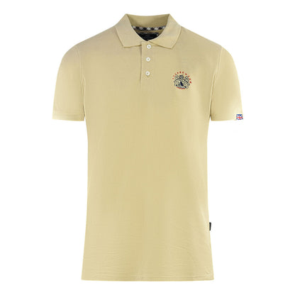 Aquascutum Mens P00623 12 Polo Shirt Beige