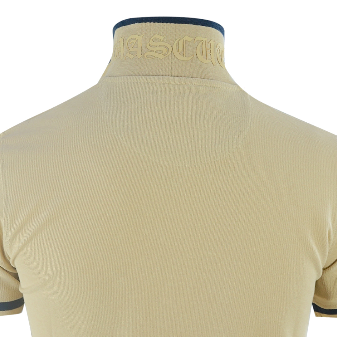 Aquascutum Mens P00723 12 Polo Shirt Beige